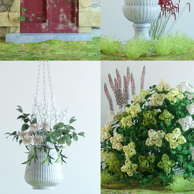 Flower house near the house — Ver 2