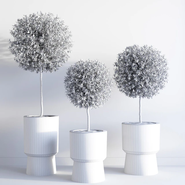 Bishop pedestal planters — Скачать