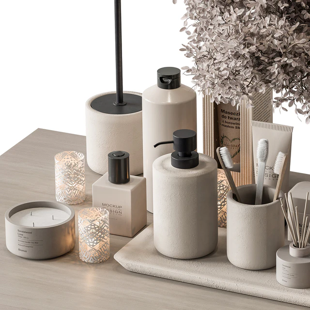 Bathroom accessory Set 30 — Скачать