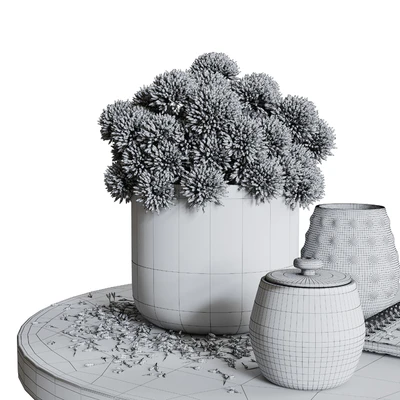 Aloysia Rattan decorative set — View 2