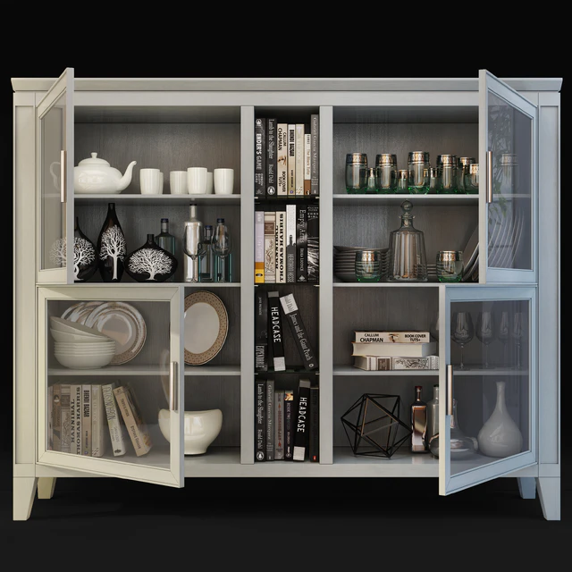 Wardrobe / Showcase Aster. Showcase by Le Fablier — Descargar