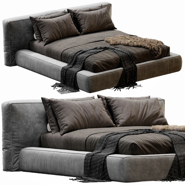 Bonaldo Fluff Bed — Скачать