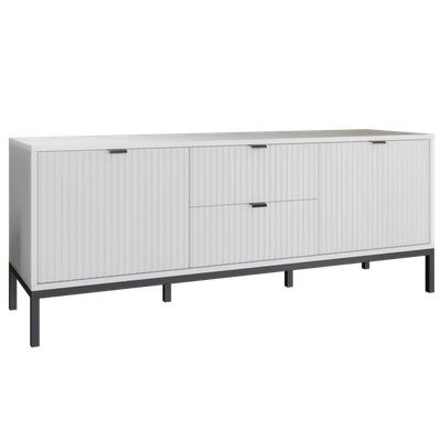 Set set of TV Stand, Bedside Table, Travis-1 Stand and Travis-2 Chest of Drawers — Ver 3