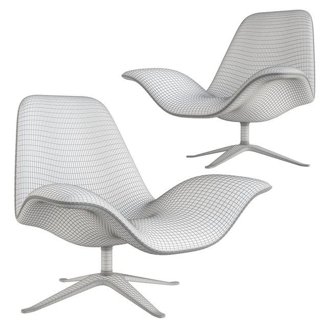 Concord Low Fabric Armchair — Скачать