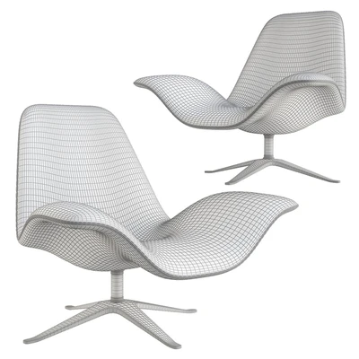 Concord Low Fabric Armchair — Вид 2