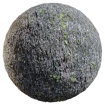 mossy thatch roof 001 — Descargar
