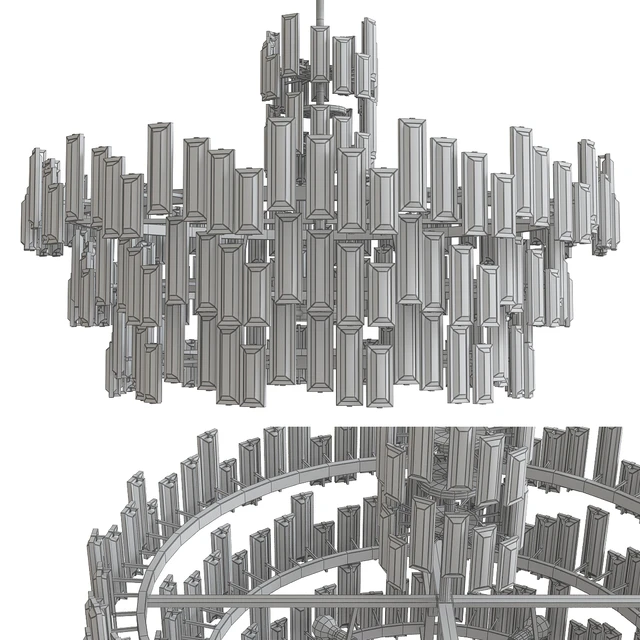 Chic Gold Chandelier Modern Metropolitan — Descargar