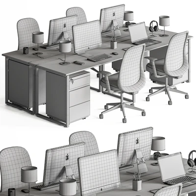 Employee Set - Office Furniture 570 — Вид 3