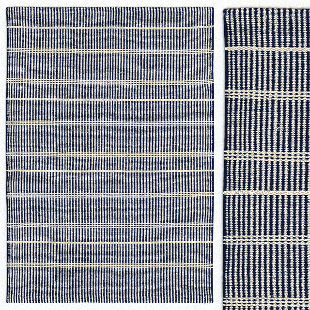 Dash & Albert Samson Navy Rug Carpet — Descargar