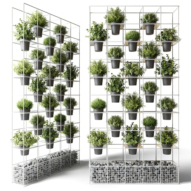 Vertical garden for potted plants — Descargar