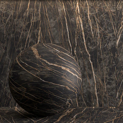 Керамогранит Laminam Sahara Noir, NATURALI NERO-GRECO, Noir Desire, Cemento Nero. 3000x1000 mm. — Вид 2