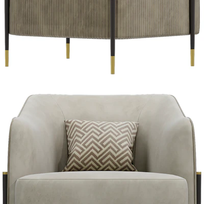 oxford armchair — Ver 2