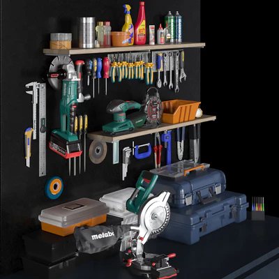 garage tools set 2 — Ver 2