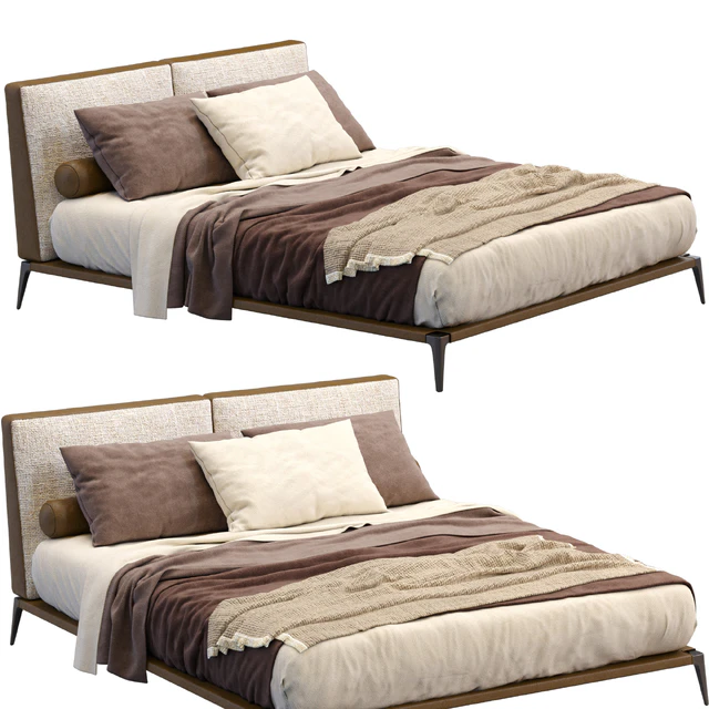 Leather Bed Park By Poliform — Descargar