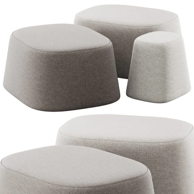 Poufs Float by Tacchini — Ver 1