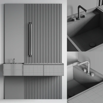 Bathroom console No. 4 — Ver 3