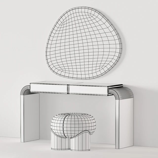 Table Nebo Pouf Ollie Mirror SPOT M — Descargar