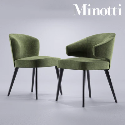 Minotti Aston Dining chairs Poltroncina — Вид 1