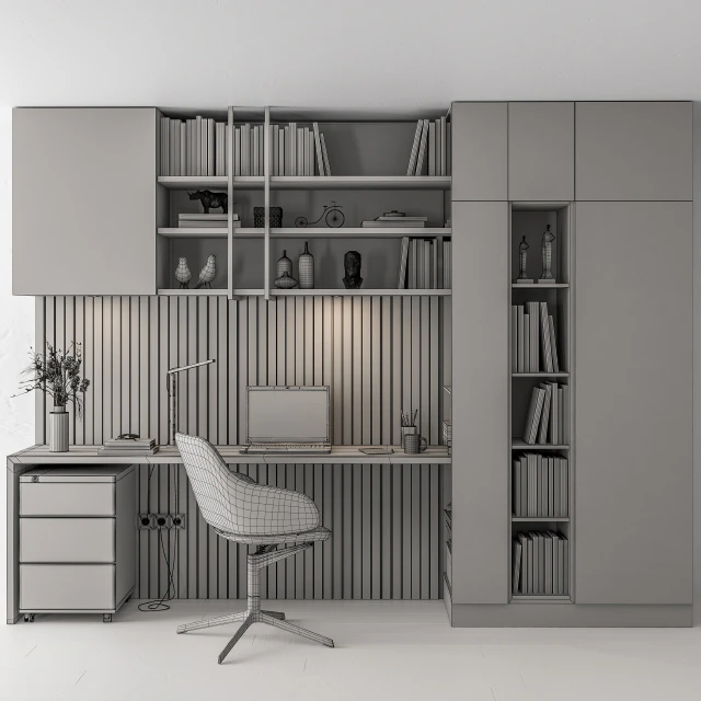 Office Furniture - Home Office 27 — Скачать