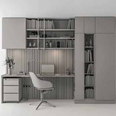 Office Furniture - Home Office 27 — Вид 4