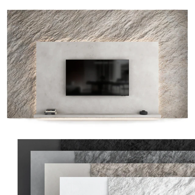 TV wall set 07 — Descargar