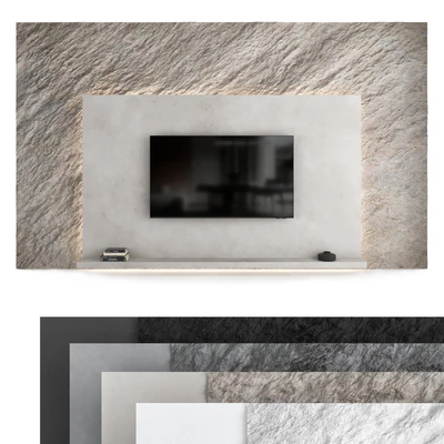 TV wall set 07 — Ver 1
