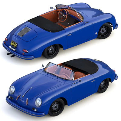 Porsche 356 A Speedster 1956 — Ver 3