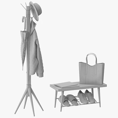 Lucy Coat Rack — Ver 2