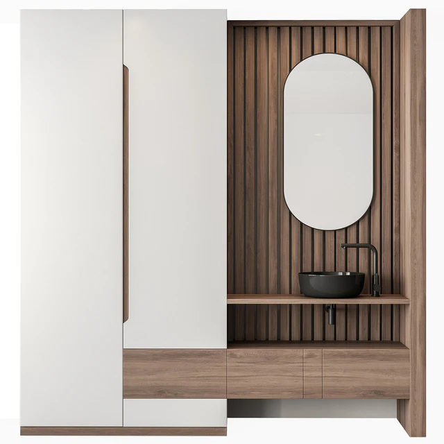 Bathroom Set Stone Wall - Set 60 — Скачать