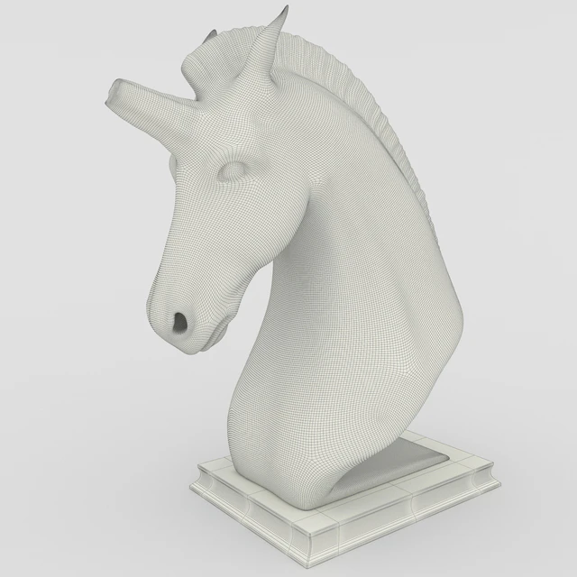Unicorn sculpture — Скачать