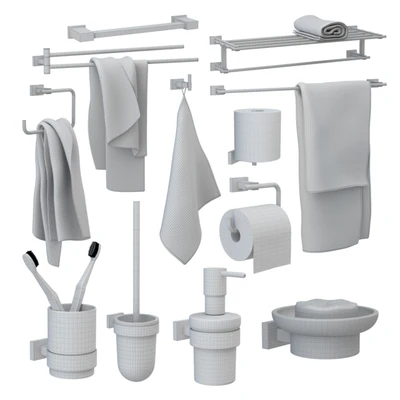Набор аксессуаров GROHE Essentials Cube (12 шт.) — Вид 3