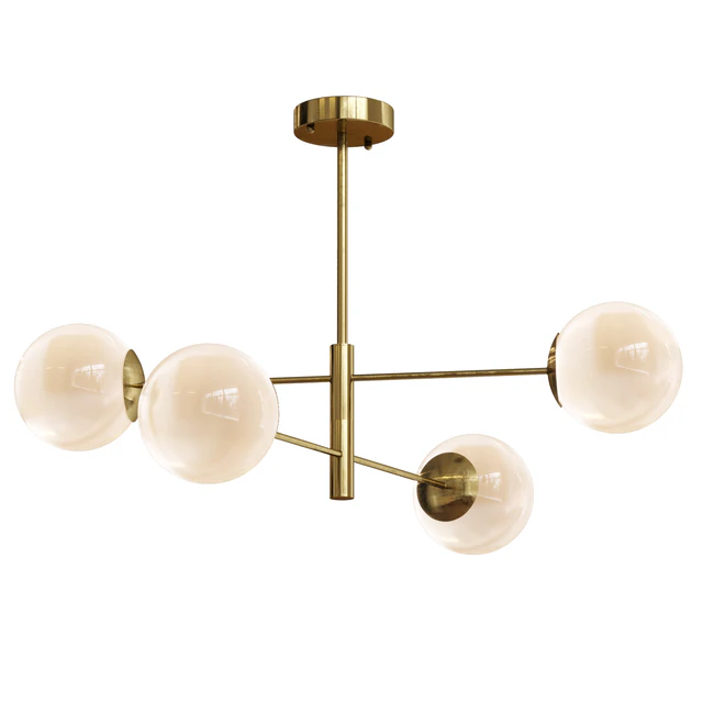 Pendant chandelier F-Promo Gutta 2854-4P — Download