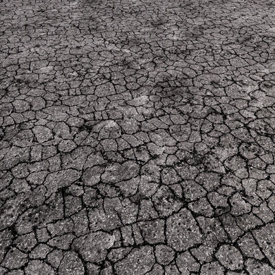 Cracked asphalt | Seamless | PBR — Ver 2