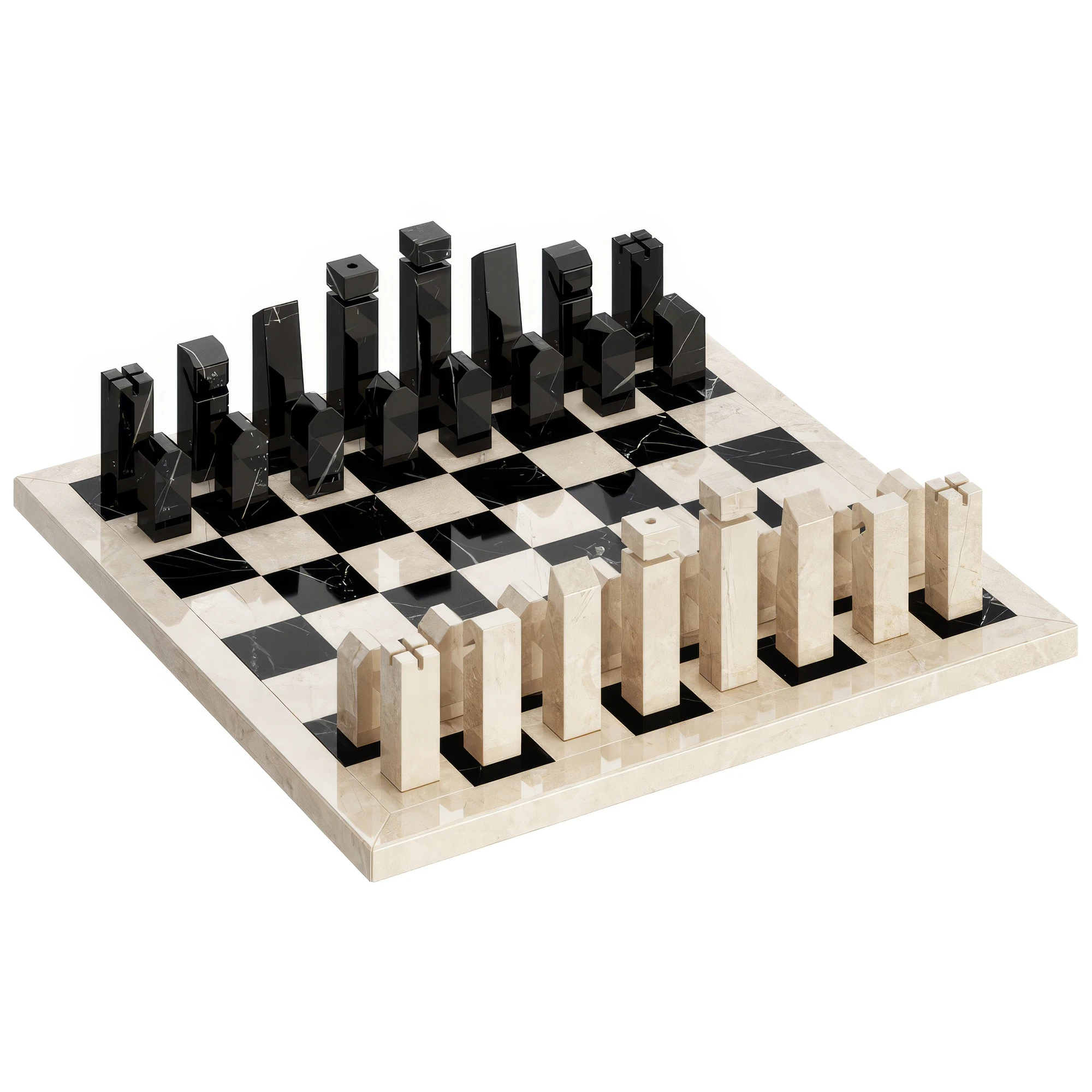 marble chess set by marble co — Скачать