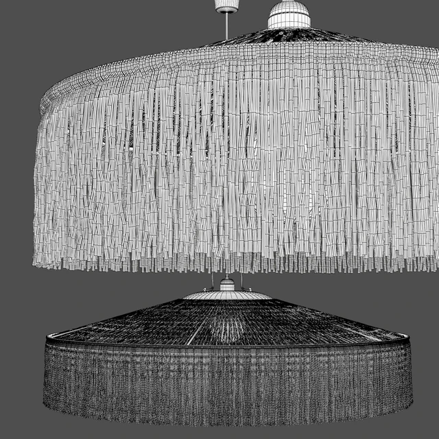 Fringe Parasol Pendants — Скачать
