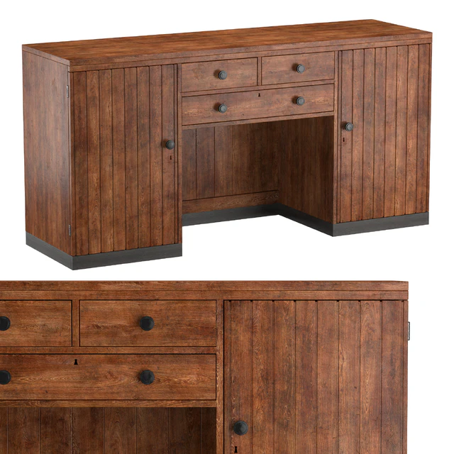 BRITISH COLONIAL ART DECO SIDEBOARD — Скачать
