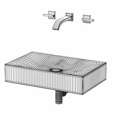washbasin Polygonal — Вид 2