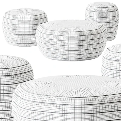 GALEATA Round Pouf by Paola Zani / Пуф — Вид 2