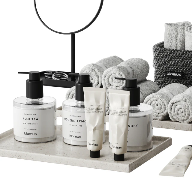 Minimalistic bathroom accessories 2 — Скачать