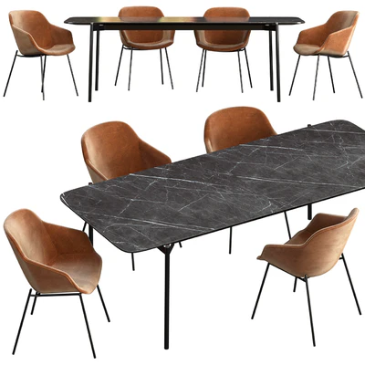 Dining table BoConcept Augusta+chair BoConcept Vienna — Вид 3