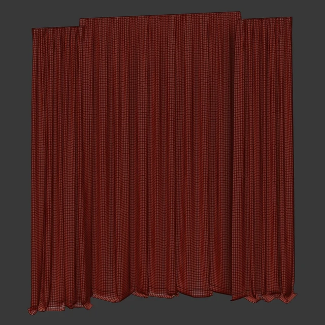 Curtains with tulle — Descargar