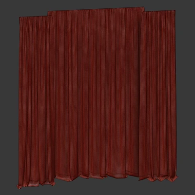 Curtains with tulle — Ver 2