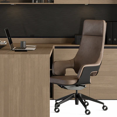 Boss Desk - Office Furniture 491 — Вид 3