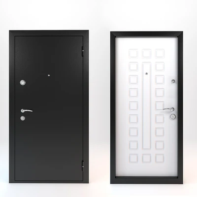 Doors are metal-wood (2 items) — Ver 1