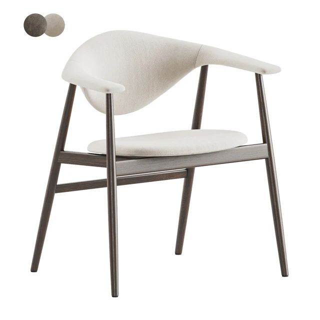 Masculo Dining Chair by Gubi — Descargar