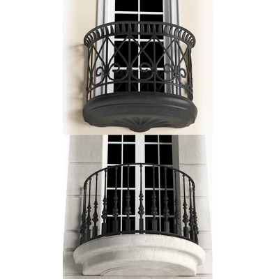 French balcony — Ver 2