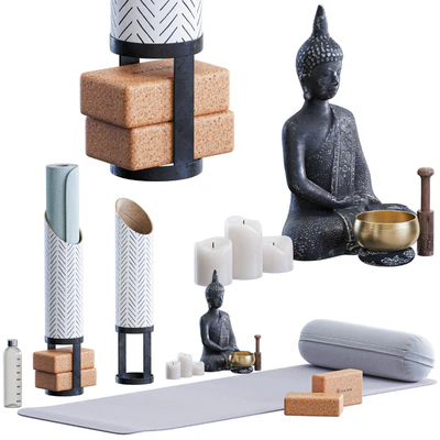 Yoga and Meditation Set — Ver 1