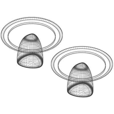 Poliform MONOLITH 2023.2 Circle One Table — Ver 3