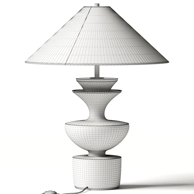 Danny Kaplan Ceramic Sophia Table Lamp — Скачать