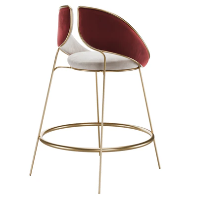 Hyoku Bar Chair Stool by Alma de Luce — View 2